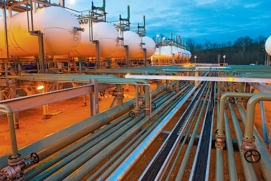 Gas pipeline supply