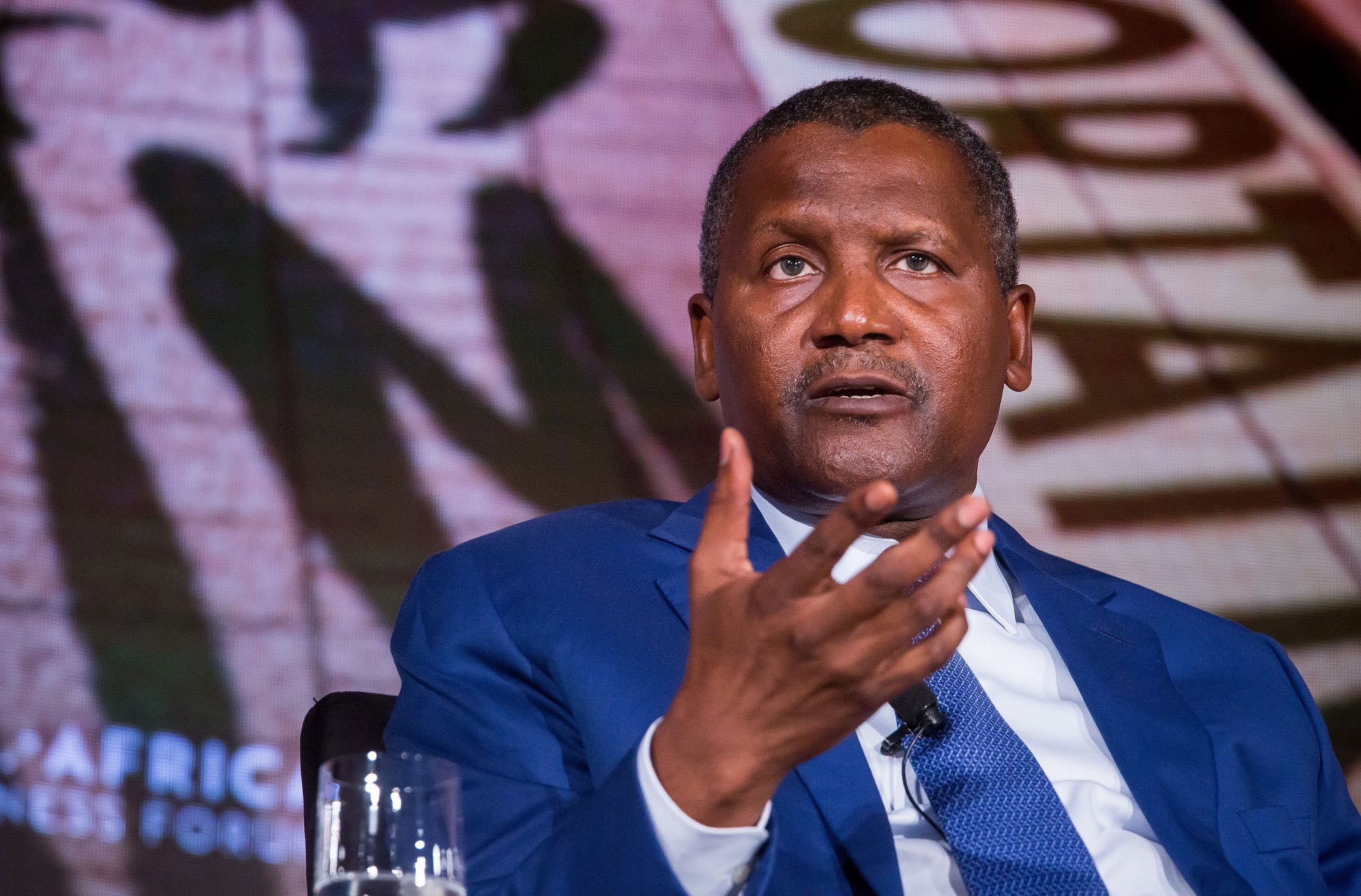 Africa's richest man, Aliko Dangote