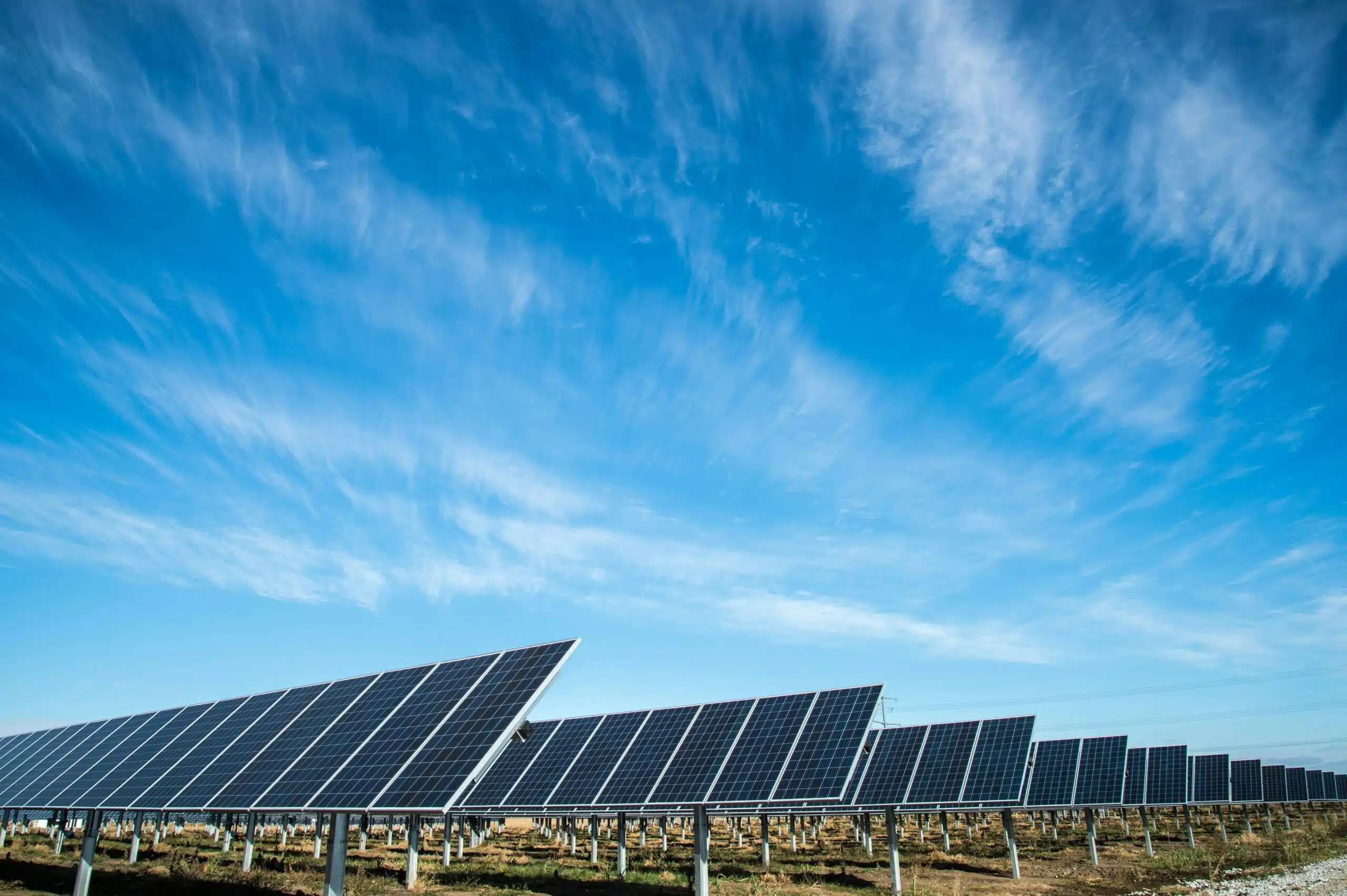 A renewable solar plant