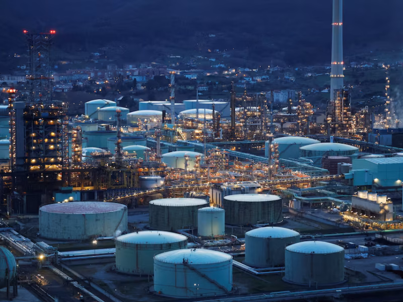Oil and gas storage