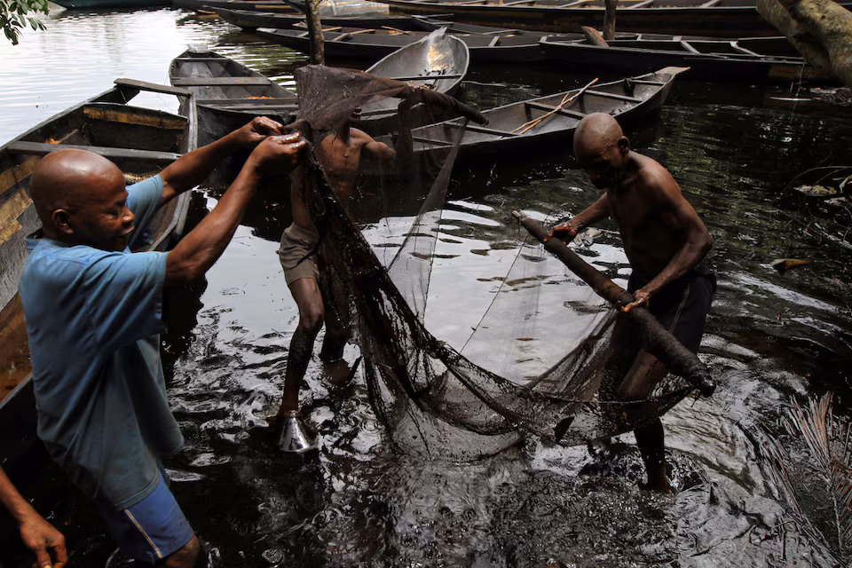 Oil spill in Niger Delta