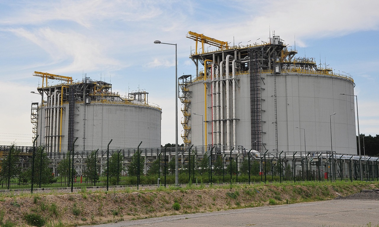 A Gas plant facility