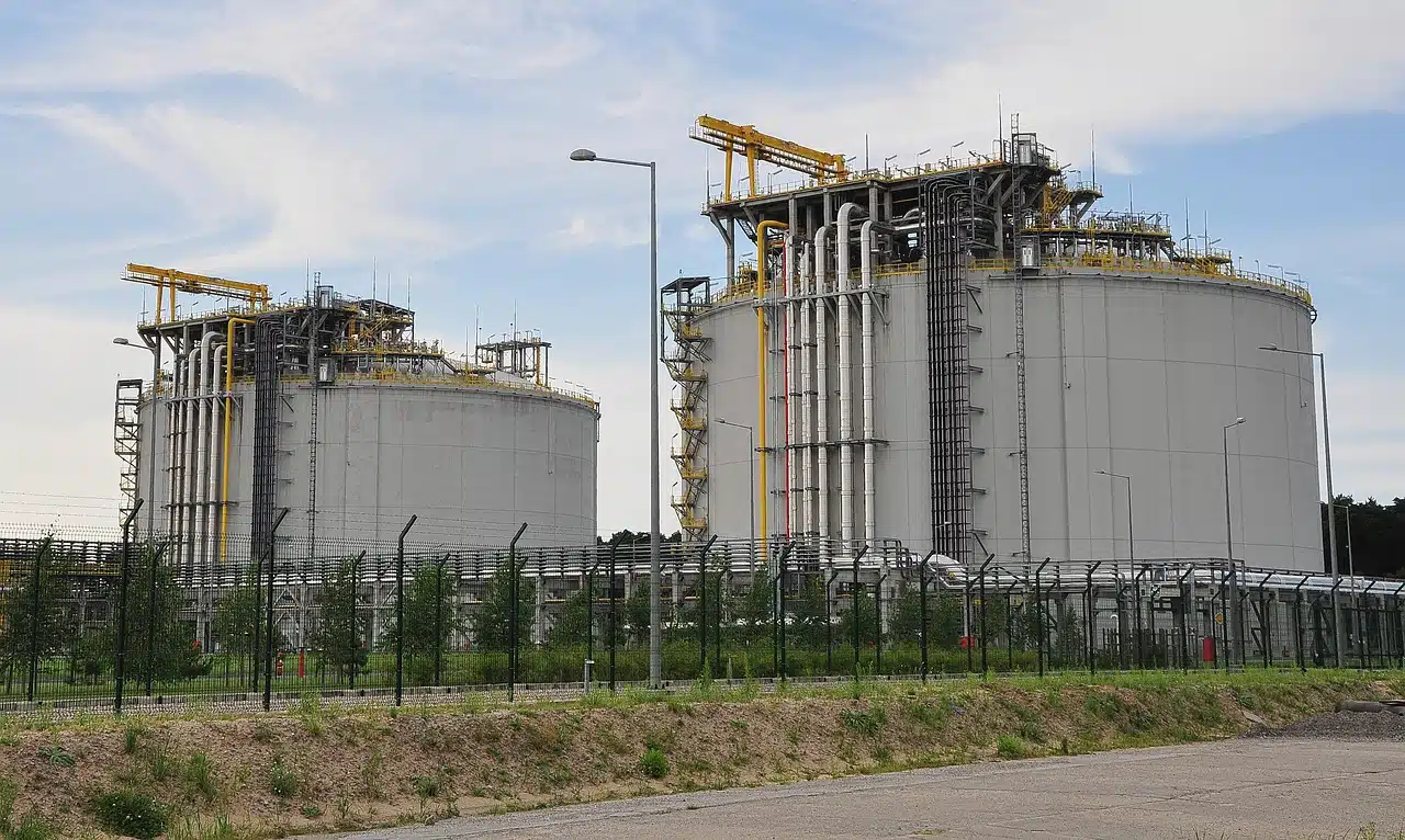 A Gas plant facility