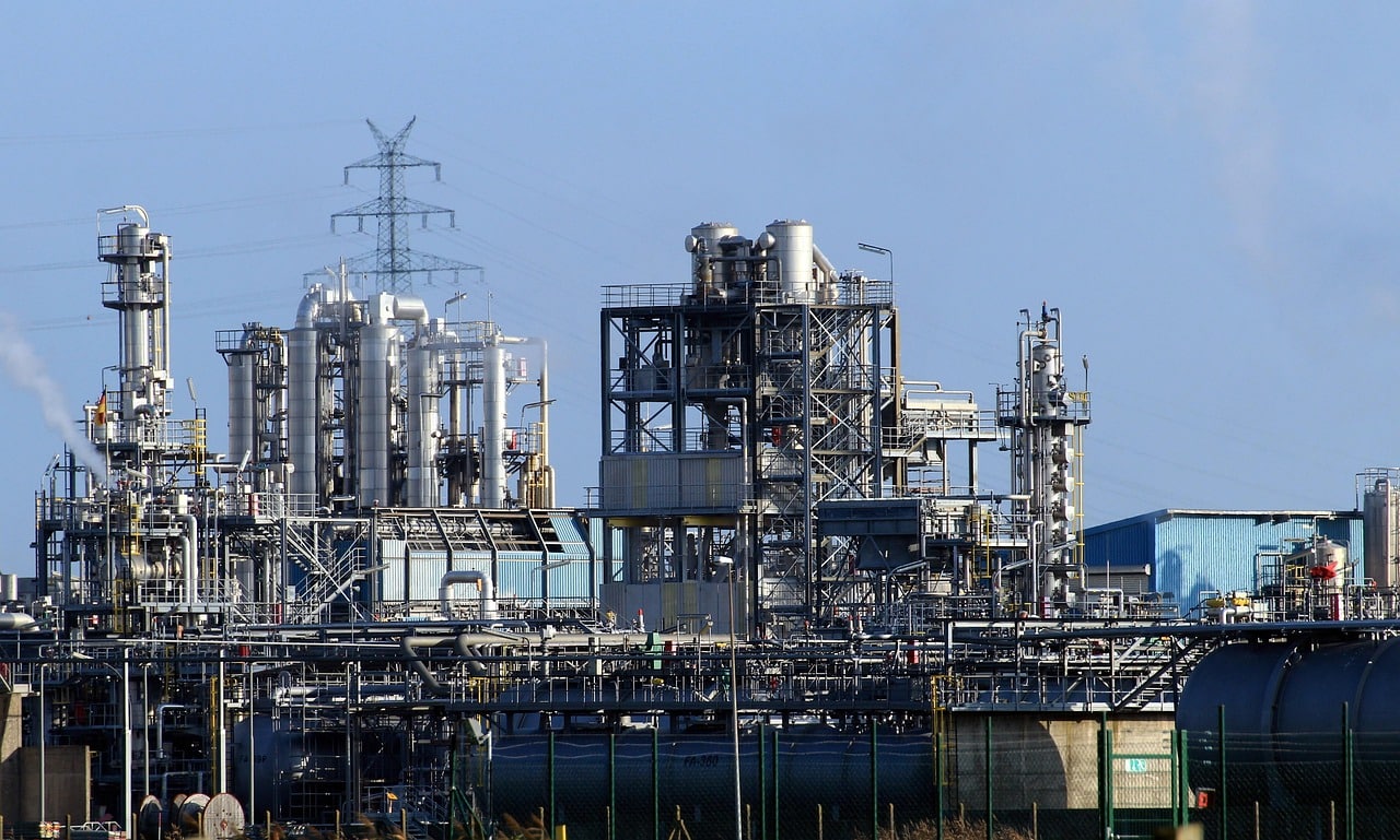 Oil and gas petrochemical refinery