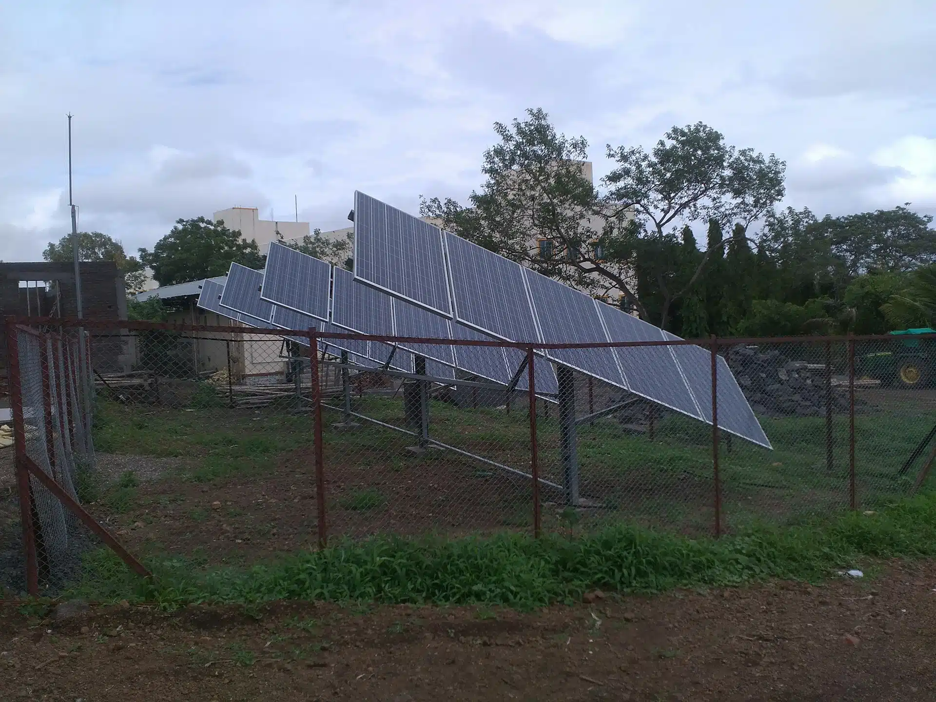 Solar installation at home