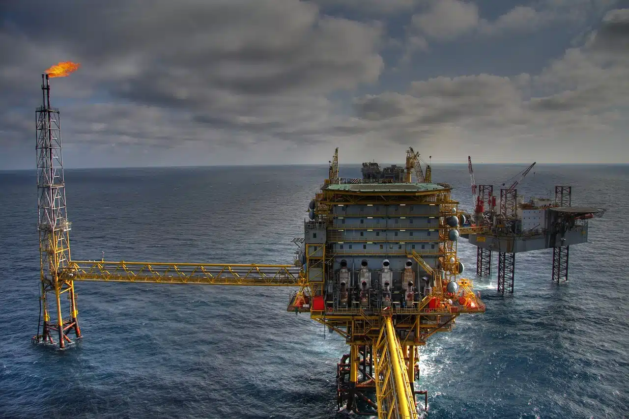 Offshore oil field