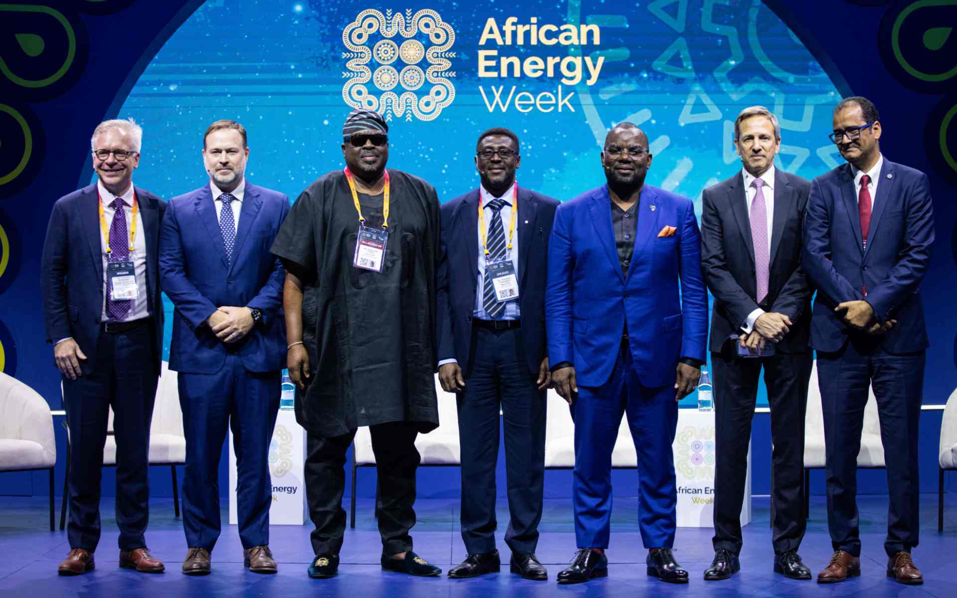 UTM Offshore leader, Rone and partners at the AEW in South Africa