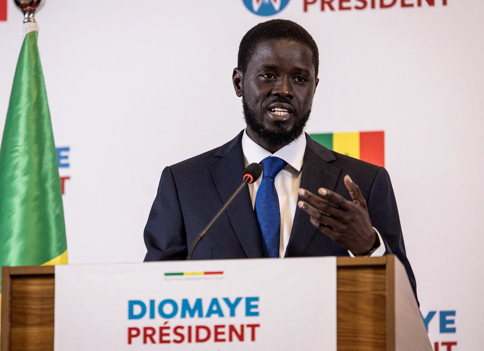 Senegal's President, Bassirou Diomaye Faye